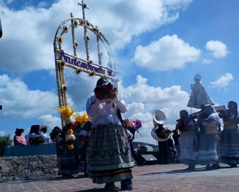En Atlixco celebran el tradicional Atlixcayotontli 