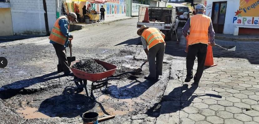 Infraestructura interviene carretera Serdán-San Martín Ojo de Agua