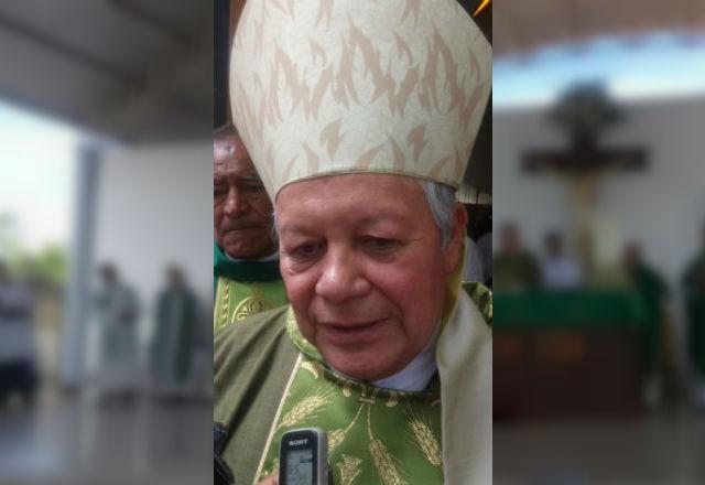 Por delincuencia en municipios, arzobispo se encomienda a Dios