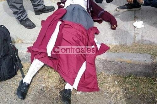 Ebria e inconsciente, dejan a alumna del CBTIS en calles de Puebla