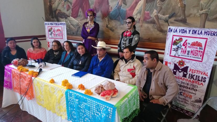 Anuncian Festival del Pan de Muerto en Zacapoaxtla
