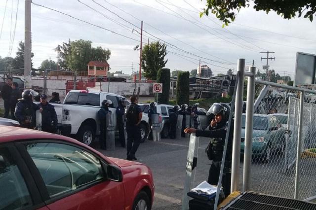 Ministeriales investigan a mandos policiales de Texmelucan