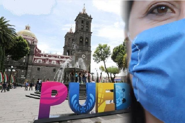 Puebla en el noveno lugar a nivel nacional en contagios acumulados