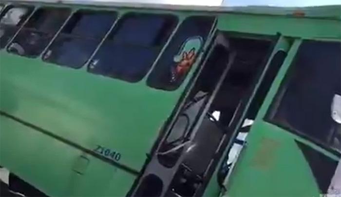 Hombres armados atracan camión de Los Verdes en la federal Puebla-México