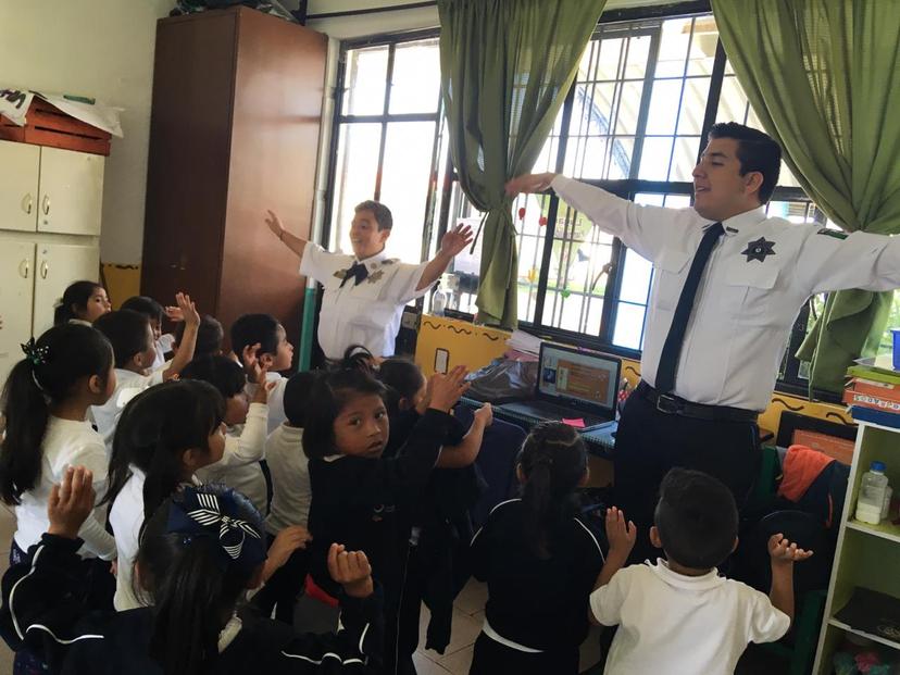 SSPTM imparte talleres de educación vial en San Andrés Cholula