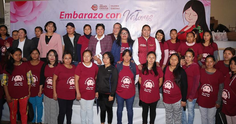 Arranca en San Andrés Cholula programa: Embarazo con valor