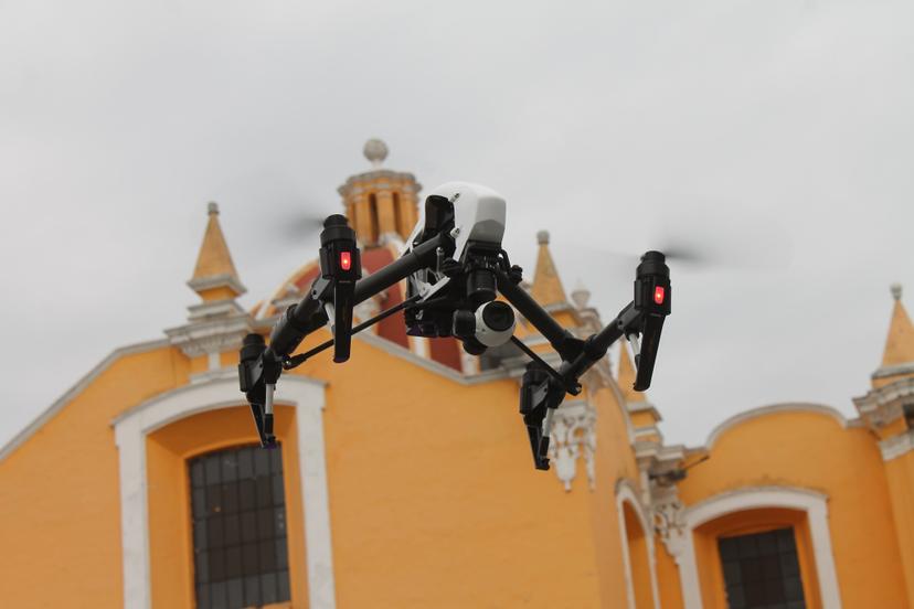 Presidente anuncia uso de drones para vigilancia de Atlixco 
