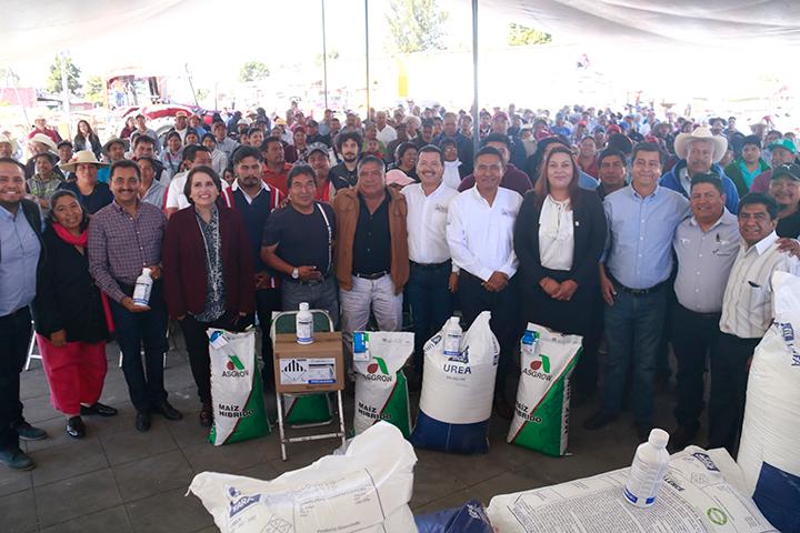 Triplica gobierno de San Pedro Cholula apoyo a productores agrícolas