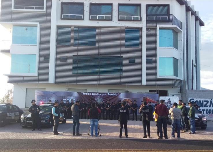Inauguran módulo de la policía federal en Acatzingo 