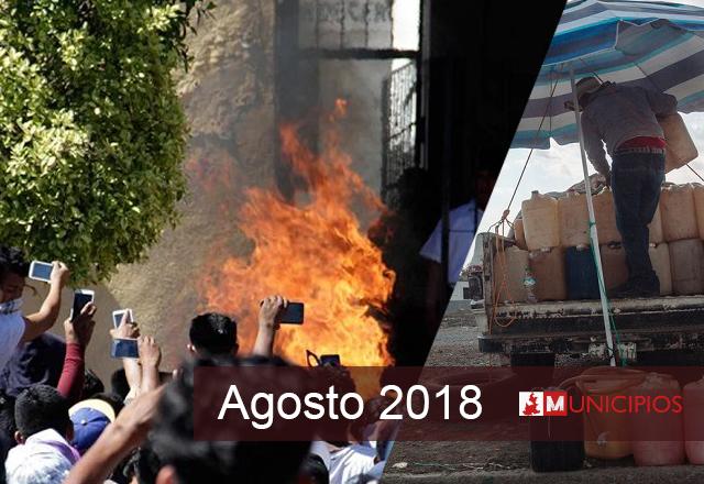 AGOSTO: Puebla, nota nacional por quemar a inocentes en Acatlán