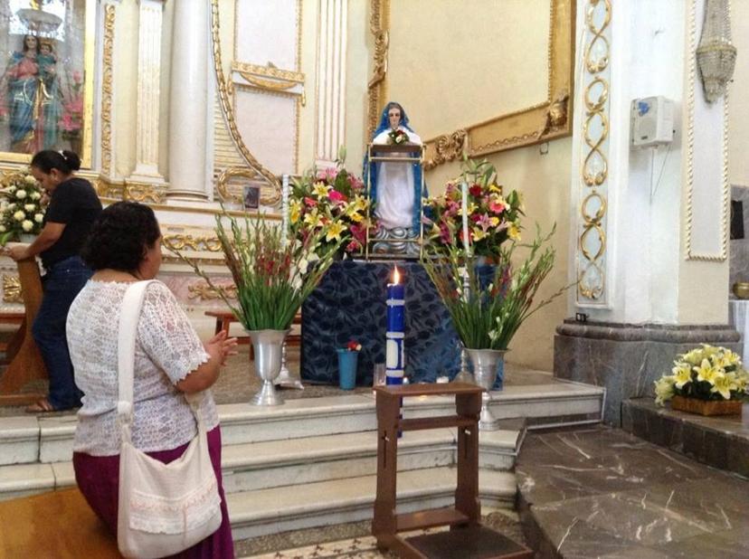 Viudas de Chietla celebran a la Virgen de la Asunción