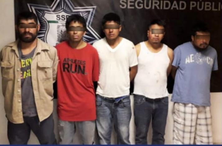 Cae banda de narcomenudistas en Santa Clara Ocoyucan