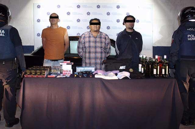 Capturan a banda de robo a tiendas de conveniencia en Puebla 
