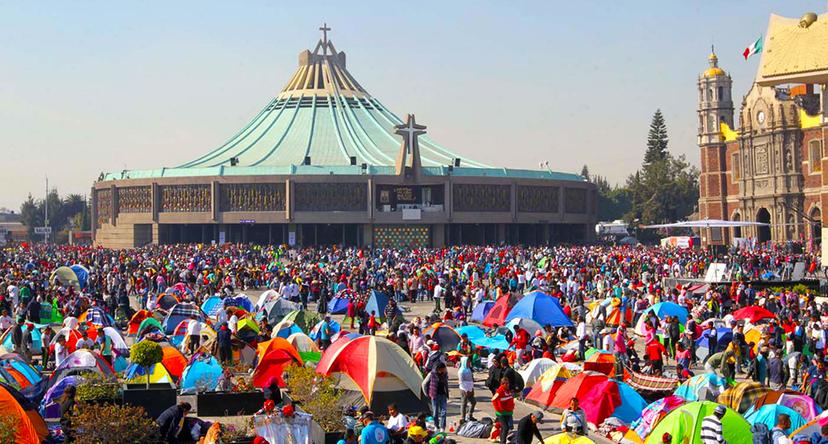 Basílica de Guadalupe recibe más de 10 millones de peregrinos