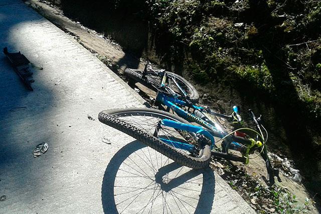 Ciclista muere atropellado por conductor de BMW en Lomas de Angelópolis