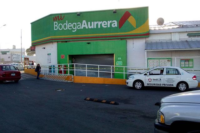 Comando roba cajero automático en Bodega Aurrerá de Tecamachalco