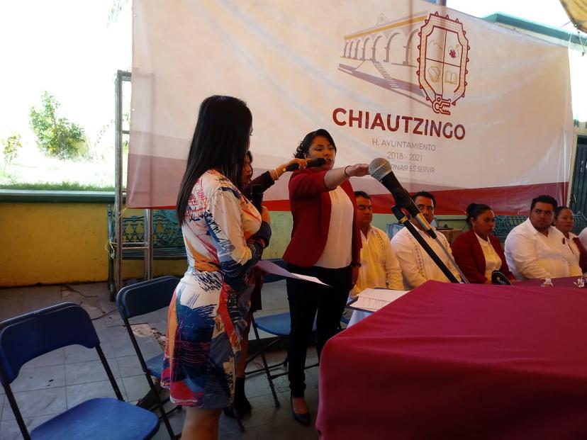 Leticia Mejía, segunda alcalde en Chiautzingo
