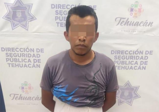 Detienen a El Chica Mala por robo y extorsión en Tehuacán