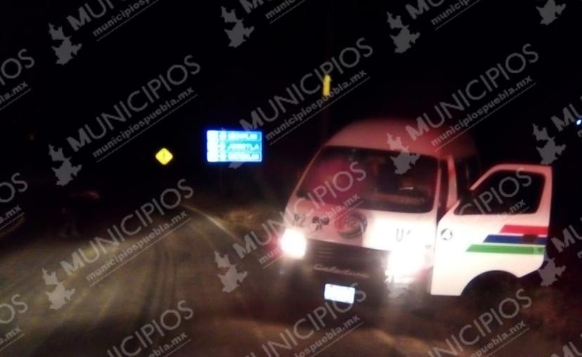 Asesinan a chófer de transporte público en Zacapoaxtla