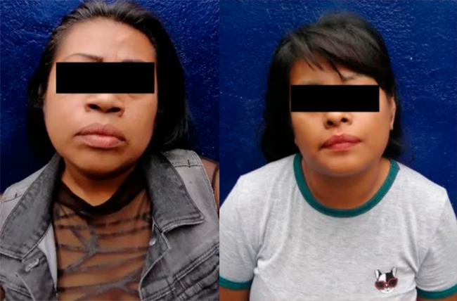 Detienen a dos mujeres por traer dosis de cristal en calles de Tehuacán