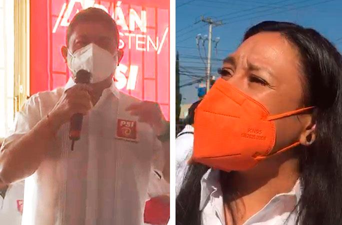 Con acusaciones y firma de compromisos inician campaña candidatos en Cuautlancingo