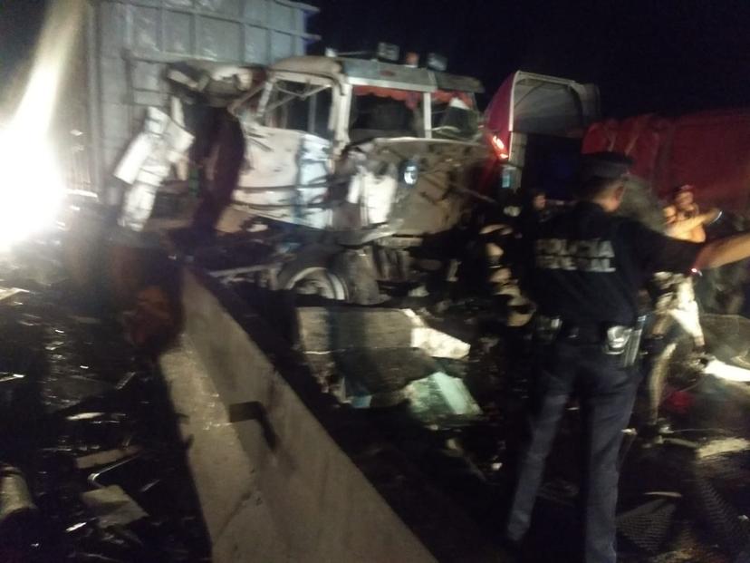 Carambola deja dos lesionados en la Puebla-Orizaba