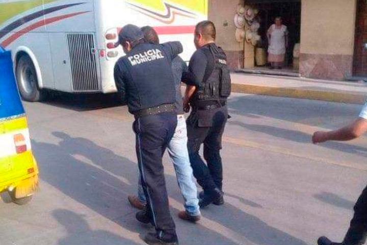 Detienen a ladrón tras persecución en Acatzingo
