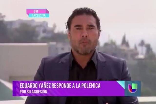 Eduardo Yáñez ofrece disculpas a punto del llanto tras cachetada a reportero