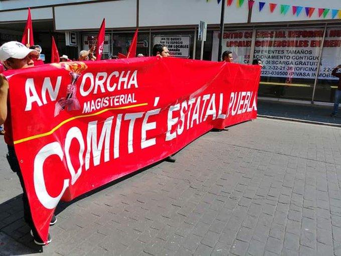 Antorcha Campesina exige a SEP Puebla plazas magisteriales