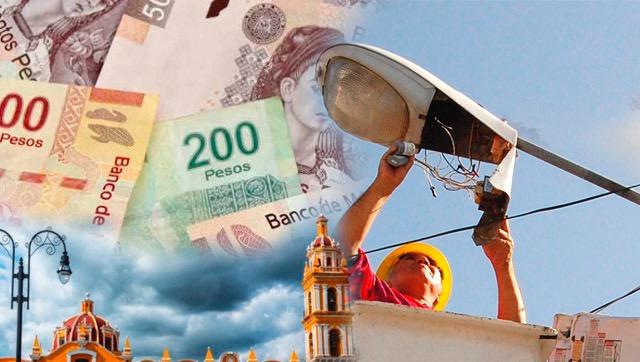 Espinosa triplicó costo de luminarias en San Pedro Cholula
