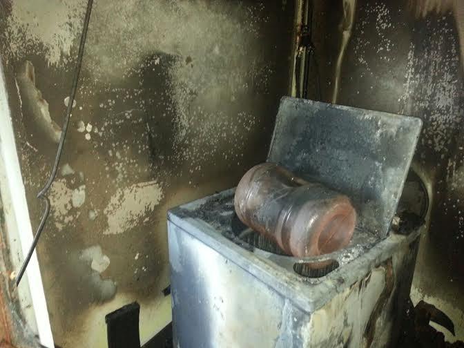 Por culpa de un perro, explota tanque de gas en Huauchinango