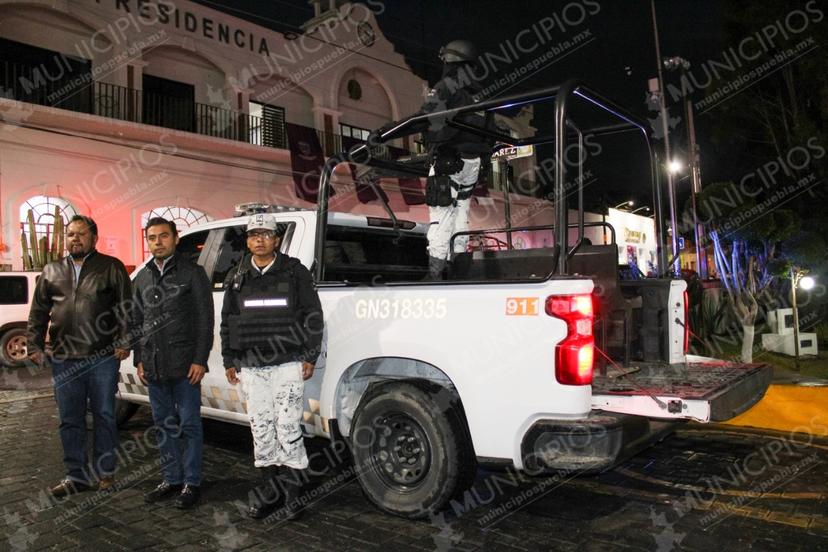 GN asume seguridad de Tecamachalco tras ejecución de ministeriales