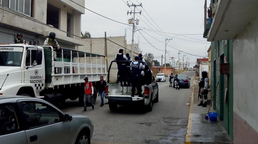 Guardia Nacional refuerza operativos en Chiautzingo