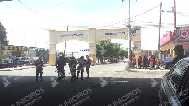 VIDEO Balacera deja un delincuente muerto en acceso a Huixcolotla