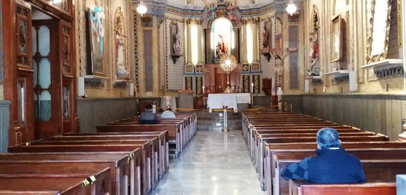 Iglesias de Texmelucan y Huejotzingo reabren con poca afluencia