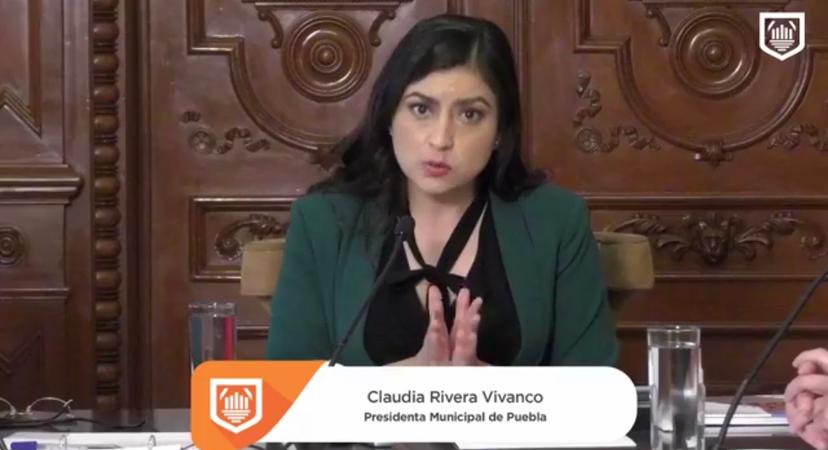 Presenta Claudia Rivera proyecto Puebla 500 para reactivación económica