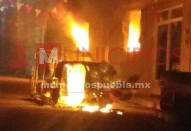 Tras asesinato, queman casas de edil y sucesor en Juan N. Méndez
