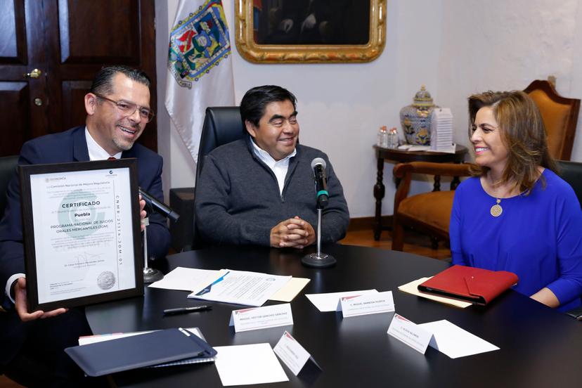 Certifican a Puebla por disminuir tiempos en resolución de juicios