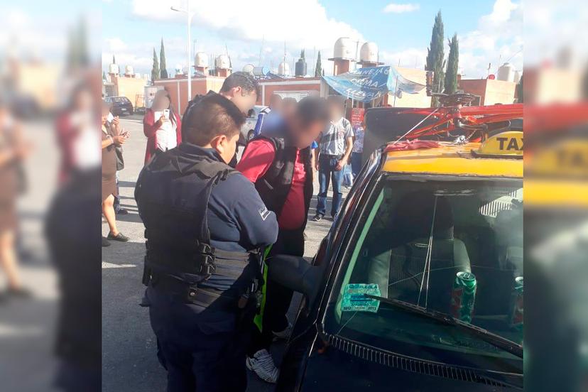 Detienen a presunto taxista ladrón en el Destello Chachapa