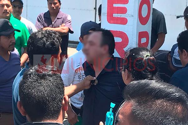 Amenazan con linchar a un presunto ladrón en Acatzingo 