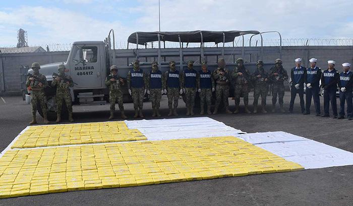Confisca Semar 630 kilos de cocaína en Sinaloa