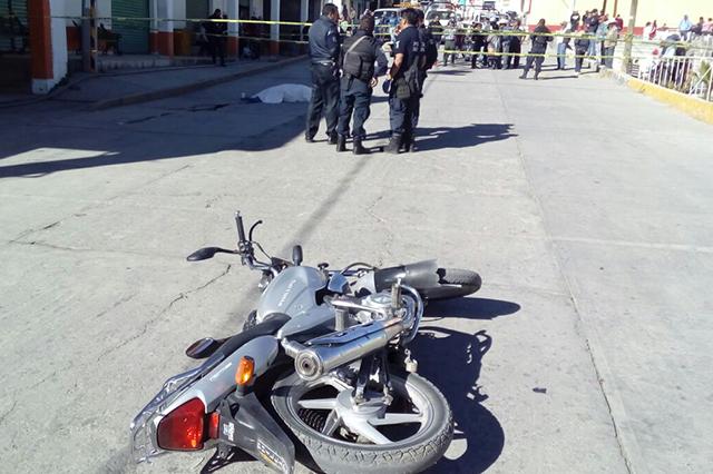 Muere decapitado motociclista en Chiautzingo