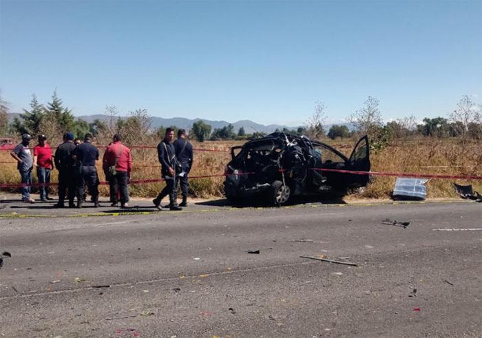 Muere niño en choque en la carretera Tochtepec-Pronase