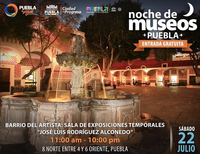 Este sábado se desarrolla la "Noche de Museos Puebla"