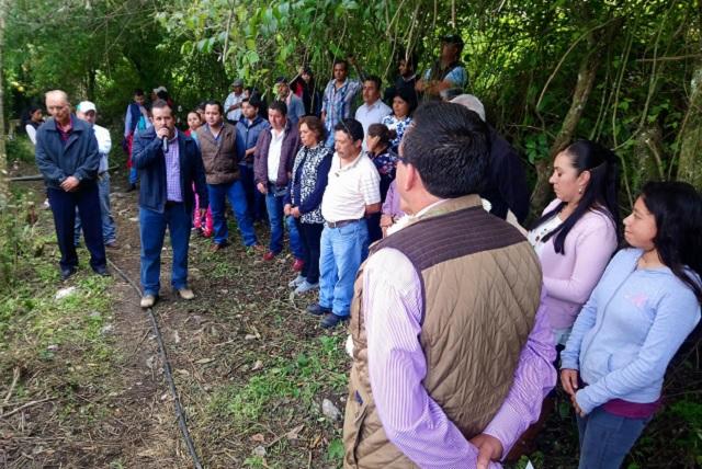 Inauguran obra de agua potable en Zacapoaxtla