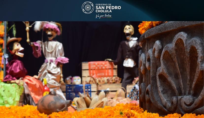 Asiste en San Pedro Cholula a las tres ofrendas monumentales