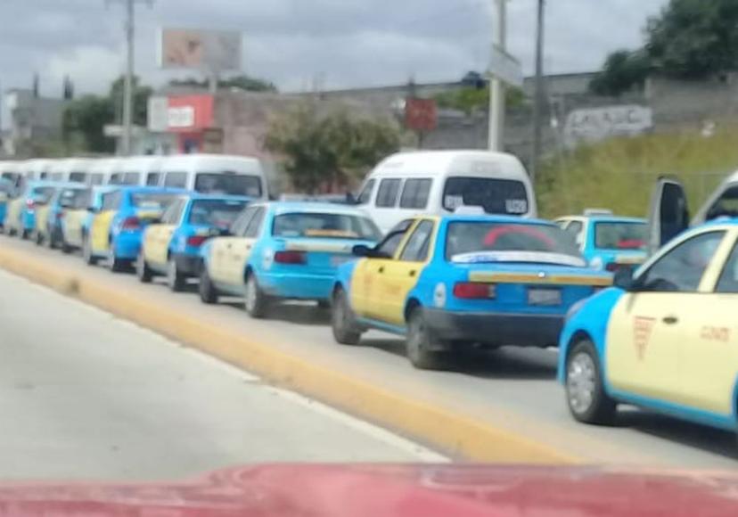 Taxistas amagan con manifestarse en la toma de protesta