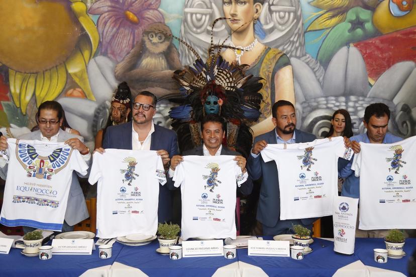 Presentan el medio maratón Equinoccio 2018, en Cholula