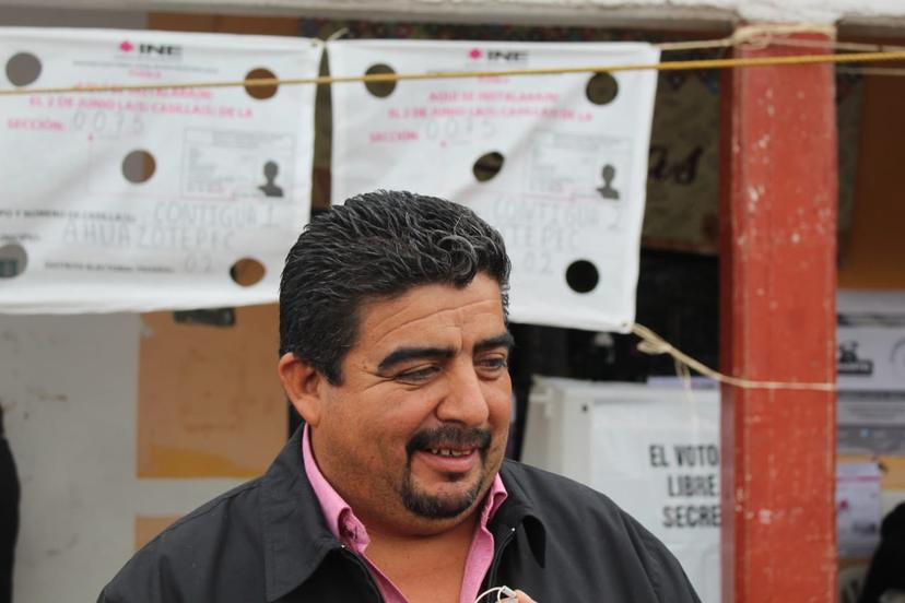 Virtual ganador de la alcaldía pide garantizar estabilidad de Ahuazotepec