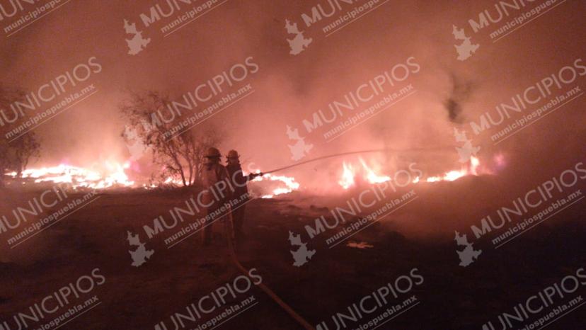 Se incendia granja avícola El Calvario de Tehuacán